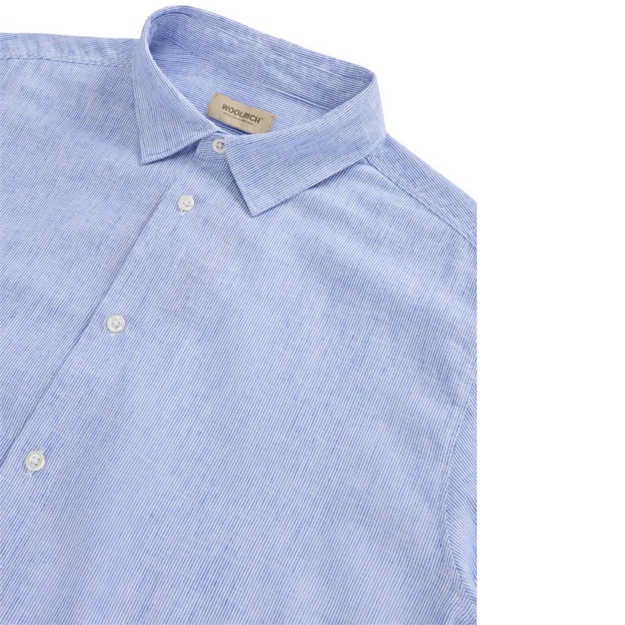 Camicia in misto cotone e lino da uomo Woolrich | CFWOSI201531203